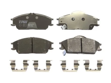 Тормозные колодки дисковые HYUNDAI Accent / Get / Getz / Verna TRW GDB3331