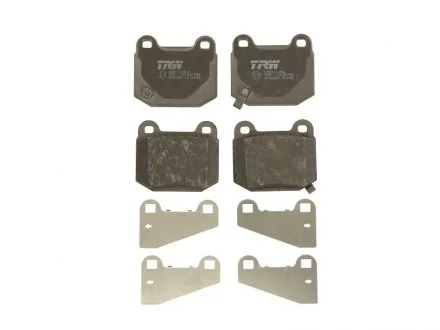 Тормозные колодки дисковые MITSUBISHI - NISSAN - SUBARU Lancer Evolution / 350Z / Impreza TRW GDB3350