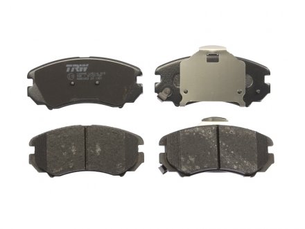 Тормозные колодки дисковые HYUNDAI Coupe / Sonata / Sonica / Tiburon / Tucson / Tuscani TRW GDB3352 (фото 1)