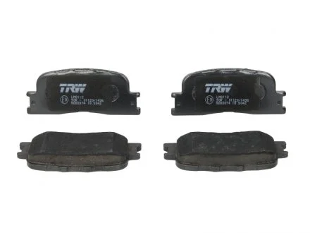 Тормозные колодки дисковые TOYOTA Camry V30 задняя сторона TRW GDB3374