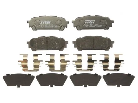 Тормозные колодки дисковые SUBARU Impreza TRW GDB3395