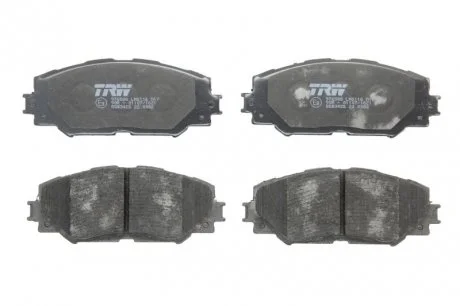 Тормозные колодки дисковые Toyota Auris TRW GDB3425