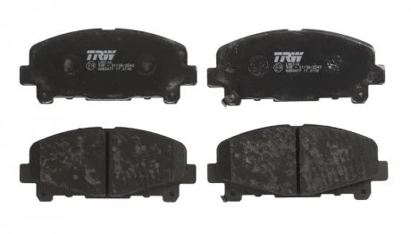 Тормозные колодки дисковые HONDA Accord АКПП передняя сторона 09 - TRW GDB3477