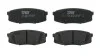Тормозные колодки дисковые TOYOTA Land Cruiser задняя сторона 08 - TRW GDB3491 (фото 1)