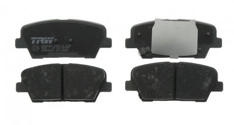 Тормозные колодки дисковые HYUNDAI / KIA Santa Fe / Sorento задняя сторона 10 - TRW GDB3499 (фото 1)