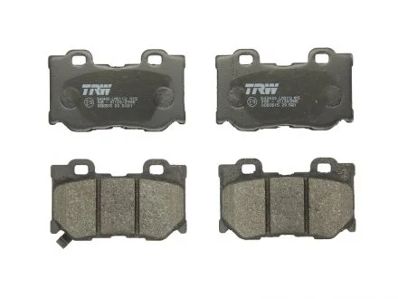 Тормозные колодки дисковые INFINITI G задняя сторона 08 - TRW GDB3515