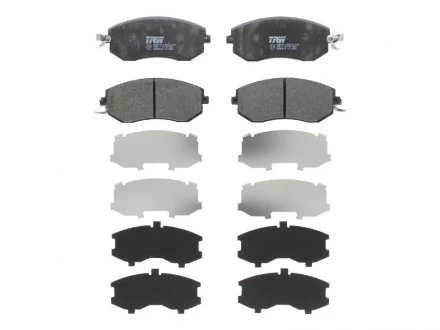 Тормозные колодки дисковые SUBARU Forester / Impreza передняя сторона 10 - TRW GDB3519