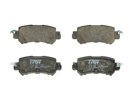 Тормозные колодки дисковые MAZDA CX-5 задняя сторона 11 - TRW GDB3539 (фото 1)