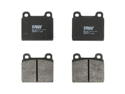 Колодки тормозные дисковые TRW GDB407