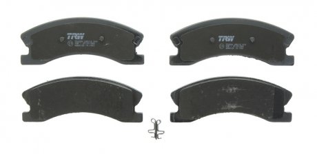 Тормозные колодки, дисковые TRW GDB4133 (фото 1)
