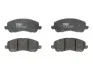Тормозные колодки дисковые Dodge Caliber 07- 10 передняя сторона TRW GDB4142 (фото 1)