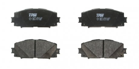 Тормозные колодки дисковые TOYOTA Yaris / Prius передняя сторона 06 - TRW GDB4173 (фото 1)