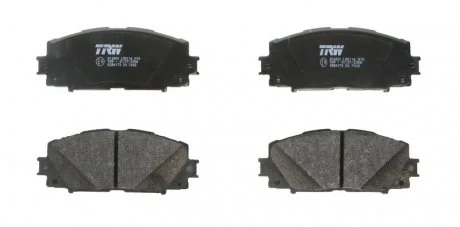 Тормозные колодки дисковые TOYOTA Yaris / Prius передняя сторона 06 - TRW GDB4173