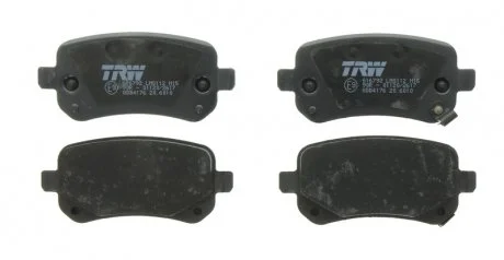 Колодки тормозные дисковые TRW GDB4176