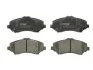 Тормозные колодки дисковые CHRYSLER / DODGE / JEEP Voyager / Nitro / Cherokee / Wrangler передняя сторона 06 - TRW GDB4605 (фото 1)