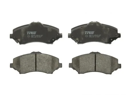 Тормозные колодки дисковые CHRYSLER / DODGE / JEEP Voyager / Nitro / Cherokee / Wrangler передняя сторона 06 - TRW GDB4605