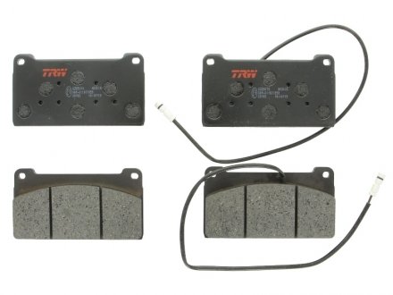 Колодки тормозные дисковые TRW GDB5074