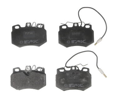 Комплект гальмівних колодок передн, MERCEDES VITO (W639) PEUGEOT 205 I, 205 II, 205/HATCHBACK, 309 I, 309 II, 309/HATCHBACK 1.0-2.2D 02.83-08.14 TRW GDB808