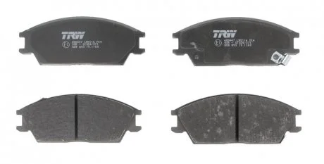 Тормозные колодки дисковые HYUNDAI Accent / Elantra / Excel / Lantra / Pony / Pony XP / S-Coupe / Verna TRW GDB893