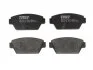 Комплект гальмівних колодок задн, MITSUBISHI COLT II, COLT III, ECLIPSE I, GALANT V, GALANT VI, GALANT VII, LANCER IV 1.5-2.4 06.84-08.96 TRW GDB945 (фото 1)