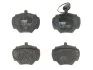 Комплект гальмівних колодок задн, LAND ROVER 90 I, DEFENDER, DISCOVERY I, RANGE ROVER I 2.0-4.3 08.81-02.16 TRW GDB976 (фото 1)