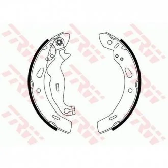 Тормозные колодки барабанные FORD Fiesta задняя сторона 08 - TRW GS8814
