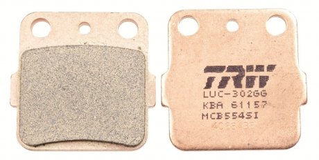 Гальмівна колодка (диск) TRW MCB554SI