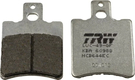 Гальмівна колодка (диск) TRW MCB644EC