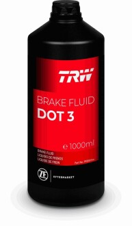 Тормозная жидкость DOT3 (1L.) TRW PFB301SE