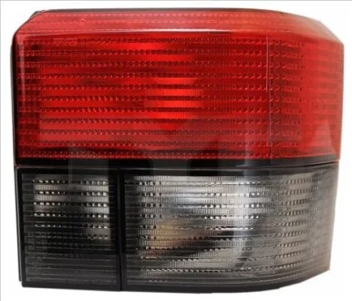 VW T4 лев. дымчат.красный зад. фонарь (- патрон) TYC 11-0212-11-2