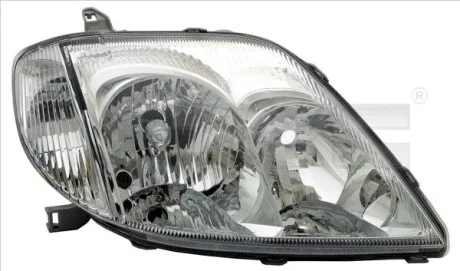 TOY COROL правая сторона H7+HB3 фара перед., 4dv./ Combi TYC 20-0265-05-2