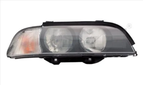 BMW 5 левая сторона H7+HB3 фара перед. [-08/00] TYC 20-0380-15-2