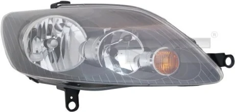 VW GO5P правая сторона фара H7/H7 с поворот., + коррект., автом. -12/08 TYC 20-0845-05-2
