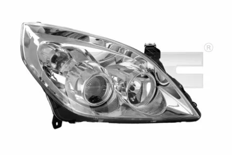 OPE VECTR правая сторона H1+H7 фара перед. [9/05-] TYC 20-1041-15-2