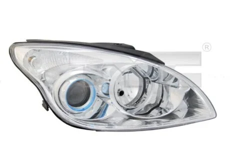 HYU i30 левая сторона H7+H1 фара перед. TYC 20-11782-05-2