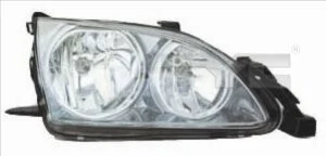 Фара Лів (H7/H7, електричн, без мотора) TOYOTA AVENSIS T22 01.00-03.03 TYC 20-6254-05-2