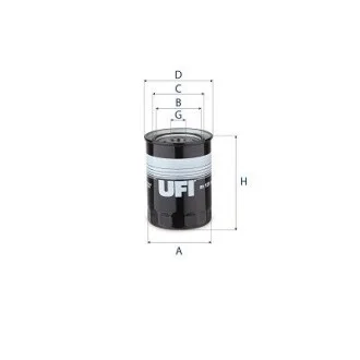 Масляный фильтр UFI 23.121.00