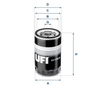 Масляний фільтр UFI 23.130.00