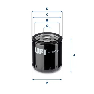 Масляный фильтр UFI 23.133.00