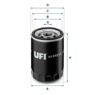 Масляный фильтр UFI 23.242.00