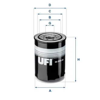 Масляний фільтр UFI 23.244.00