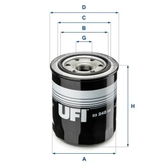 Масляний фільтр UFI 23.248.00