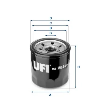Масляный фильтр UFI 23.255.00