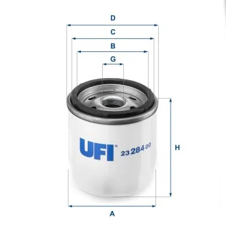 Фильтр масляный UFI 2328400