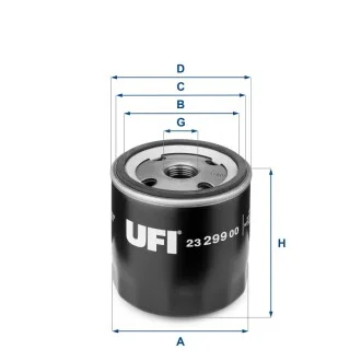 Масляный фильтр UFI 23.299.00