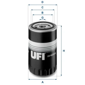 Масляний фільтр UFI 23.429.00