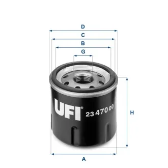 Масляный фильтр UFI 23.470.00