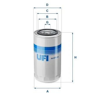 Масляний фiльтр UFI 23.471.00