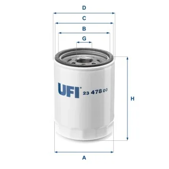Масляний фільтр UFI 23.478.00