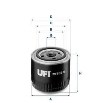 Масляний фільтр UFI 23.489.00